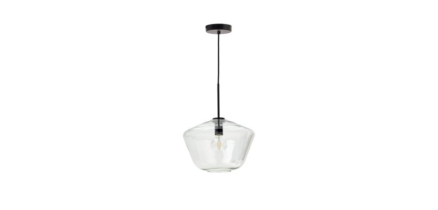Mao glass ceiling lamp Ø 35 cm