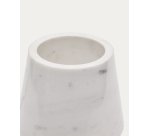 Lampe de table Alaro en marbre blanc