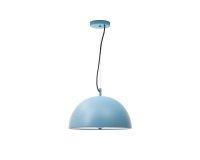 Plafonnier Catlar en métal avec finition bleue Ø 40 cm