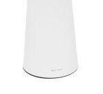 Arenys large outdoor metal table lamp in a white painted finish