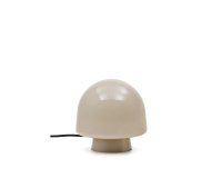 Reig grey glass table lamp