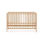 Berceau Shantal en bois de hêtre finition naturelle 60 x 120 cm