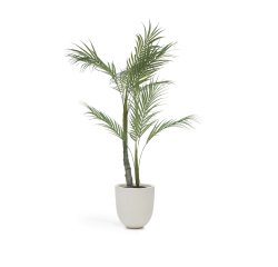 Planta artificial Palmera con maceta negro 70 cm