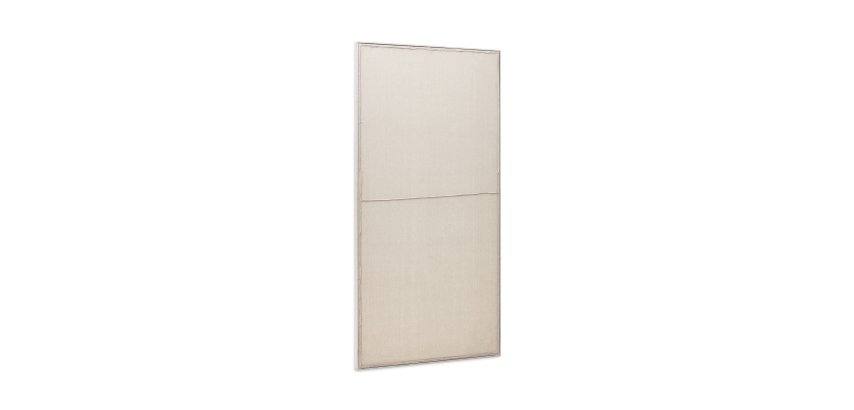DE_Cadre Maha blanc avec ligne horizontale  110 x 220 cm
