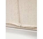 Cuadro Maha blanco con línea horizontal 52 x 72 cm