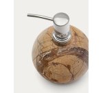 Distributeur de savon Spalsh en marbre beige