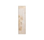 Tableau abstrait Silpa beige foncé 182 x 47 cm