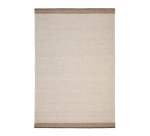 Nifelia beige wool jacquard rug, 200 x 300 cm