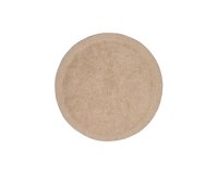 Tappeto rotondo Marely di lana beige Ø 200 cm