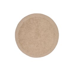 Tappeto rotondo Marely di lana beige Ø 200 cm