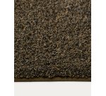 Tapis de salle de bain Coper en coton vert 50 x 70 cm