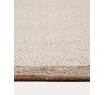 Nifelia beige wool jacquard rug, 200 x 300 cm