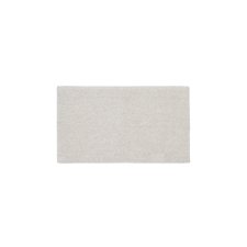 Tapis de salle de bain Uvite 100% coton blanc 50 x 70 cm