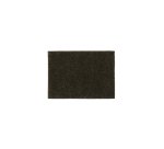 Tapis de salle de bain Coper en coton vert 50 x 70 cm
