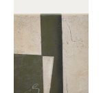 Toile abstraite Fida verte 118 x 94 cm