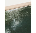 Tableau abstrait Selnar vert 202 x 122 cm