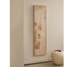 Tableau abstrait Silpa beige foncé 182 x 47 cm