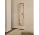 Tableau abstrait Selnar gris 122 x 32 cm