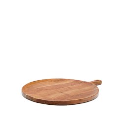 Eitene large round serving board made of acacia wood FSC 100%