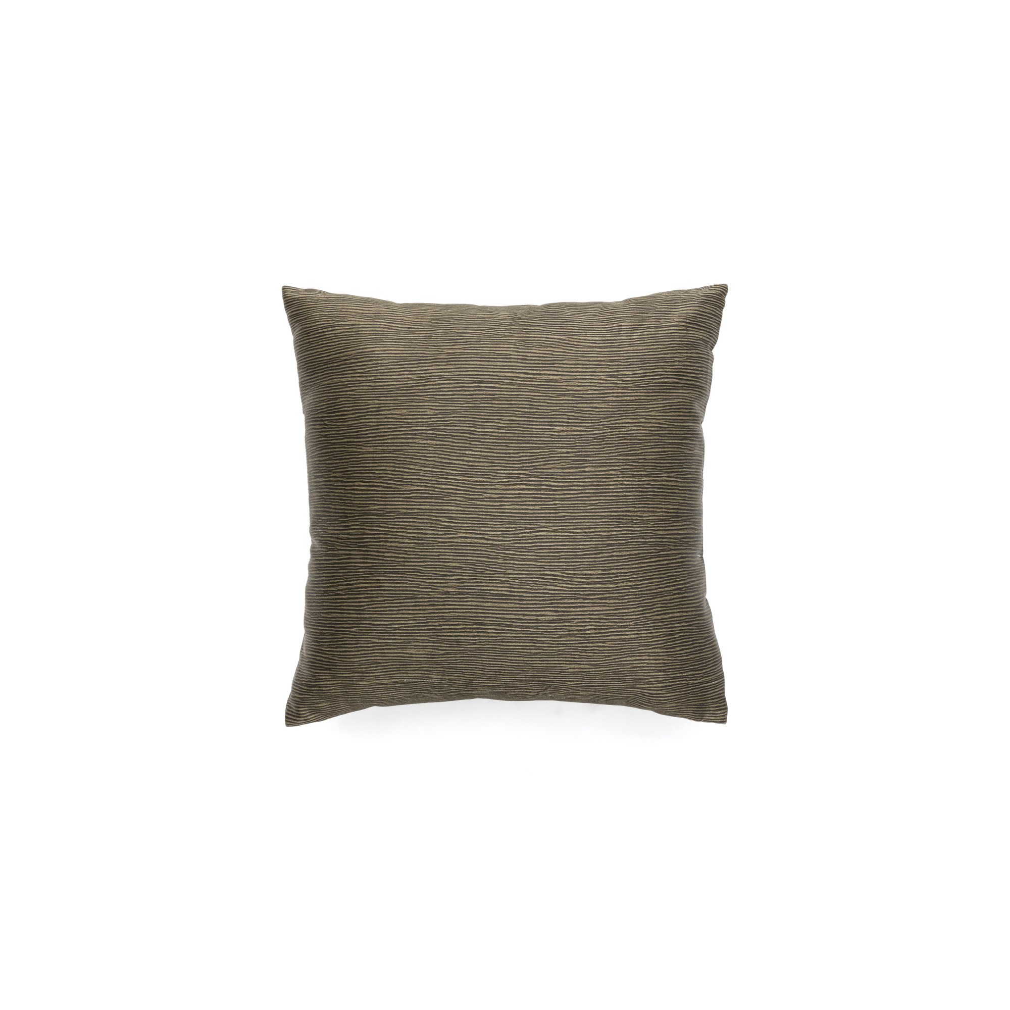 Housse de coussin Mirca structurée vert 45 x 45 cm