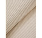 Couvre-lit Vindi 100 % coton écru avec rayures fantaisie pour lit de 90/135 cm