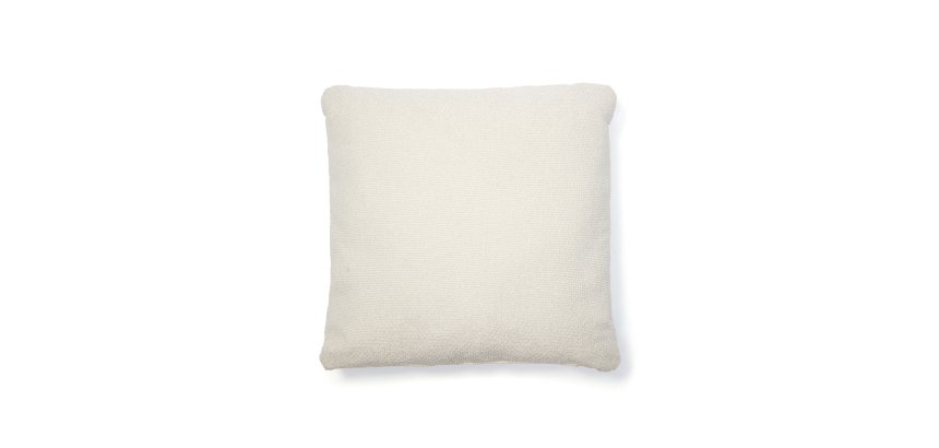 Coussin Martina écru 52 x 52 cm