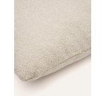 Cojín Martina de borreguito crudo 52 x 52 cm