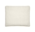 Coussin Martina en bouclette écru 60 x 70 cm