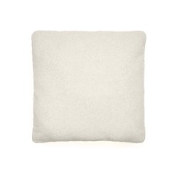 Martina-kussen van gebroken witte schapenvacht 52 x 52 cm