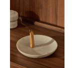 Plateau moyen Ecin en marbre blanc