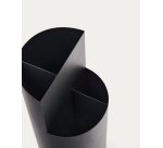 Petit porte-parapluie Atin en métal gris