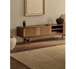 Tapis Domm en laine beige 200 x 300 cm