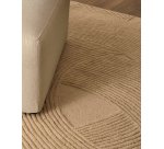 Tapis Domm en laine beige 200 x 300 cm