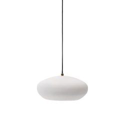 Inda metal ceiling lamp in a white finish, Ø 30 cm