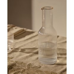 DE_Carafe Ayan en verre transparent 115 cl