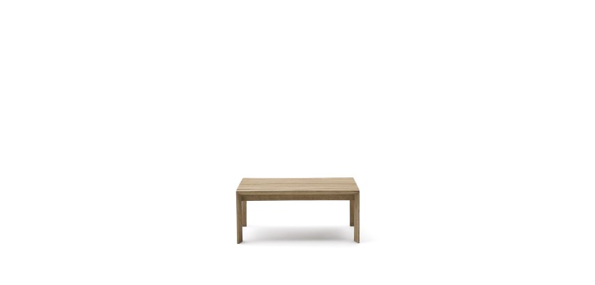 Table basse Ambra en bois d’acacia avec finition claire 82,5x82,5cm