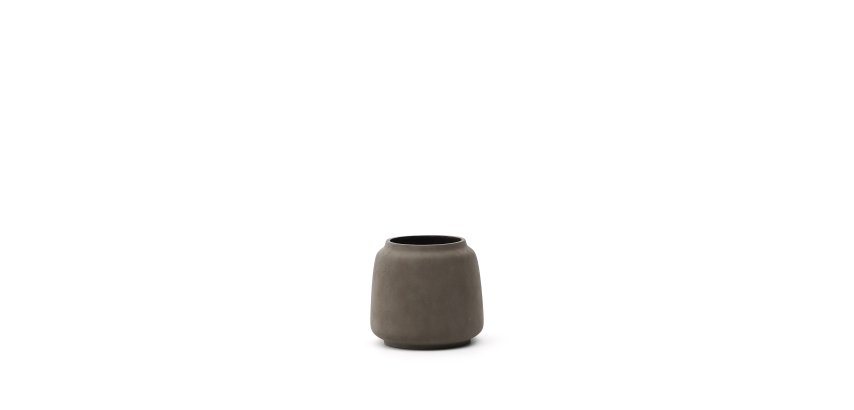 Cache-pot Lira effet terracota Ø 40 cm