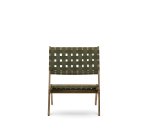 Fauteuil pliable Chabeli bois d'acacia et corde verte