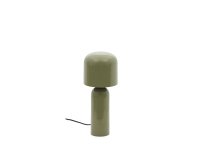 Lampada da tavolo Monze in metallo verniciato verde