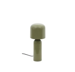 DE_Lampe de table Monze en métal peint vert