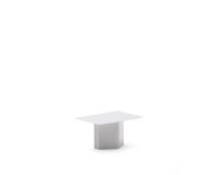 Tavolino in ferro grigio Arvin 70 x 52 cm