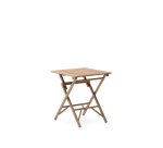 Folding table Dandara in acacia wood 66 x 66cm