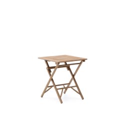 Folding table Dandara in acacia wood 66 x 66cm
