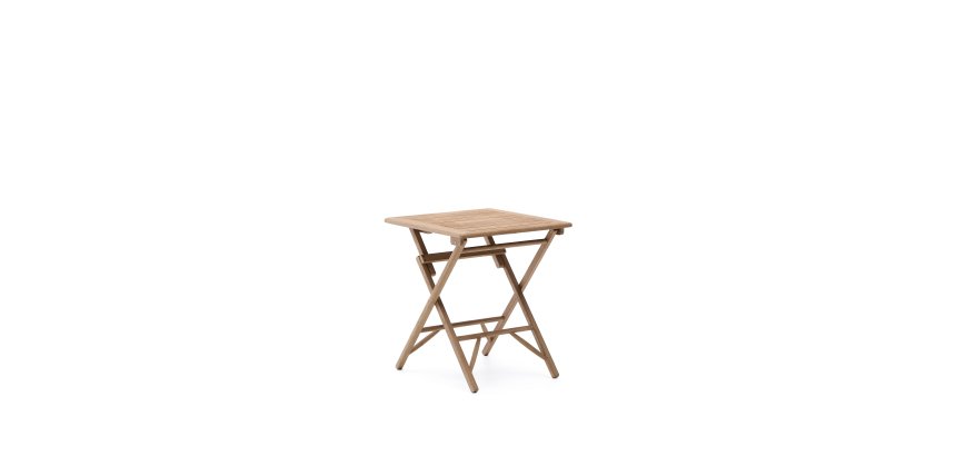 Folding table Dandara in acacia wood 66 x 66cm