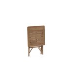 Folding table Dandara in acacia wood 66 x 66cm