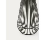 Lampadaire solaire Reiba en métal vert