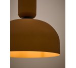 Suspension Nibla en métal effet terre cuite Ø 40 cm