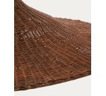 Abat-jour pour plafonnier Bladia en rotin avec finition marron Ø 90 cm