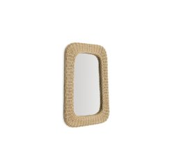 Miroir en rotin Zilna 38 x 59 cm