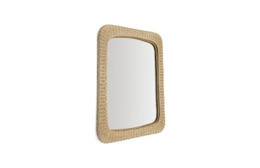Miroir en rotin Zilna 58 x 79 cm